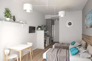 Отель Hotel Larimar Бечичи Двухместный номер с 2 отдельными кроватями-2