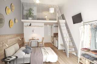 Отель Hotel Larimar Бечичи Четырехместный номер Дуплекс-9