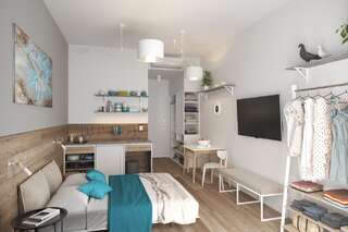 Отель Hotel Larimar Бечичи Бюджетный двухместный номер с 1 кроватью-3